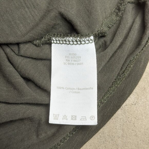 Boden Womens Top US 8 UK 12 Green Embroidered Boho Floral Yoke Short Sleeve - Picture 8 of 10